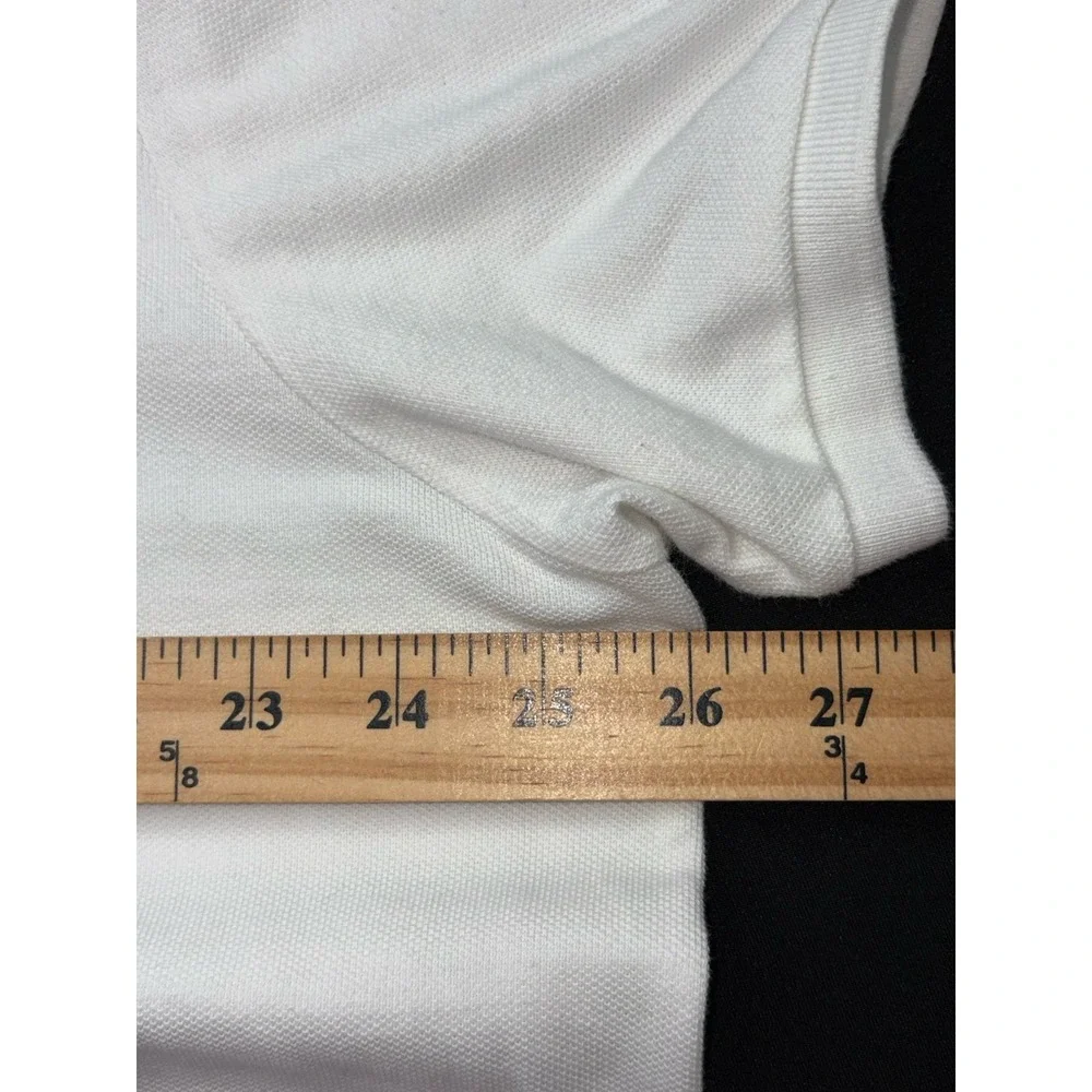 Polo Ralph Lauren Big Pony Polo Men's XXL Embroidered‎ White Shirt